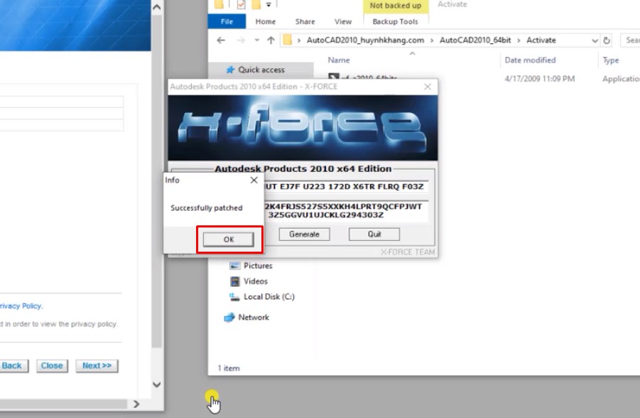 Autocad 2010 Full Crack: Hướng Dẫn Bạn Cài Đặt 28 Bấm ok