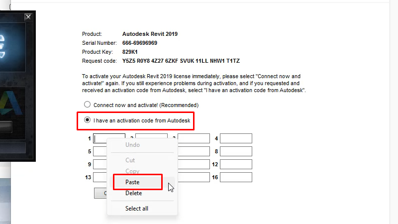 Revit 2019: Hướng Dẫn Cài Đặt Chi Tiết Từ 31 Tích như hình và paste vào ô số 1
