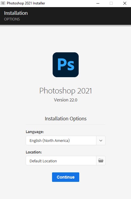 Hướng dẫn cài đặt phần mềm Adobe Photoshop 2021