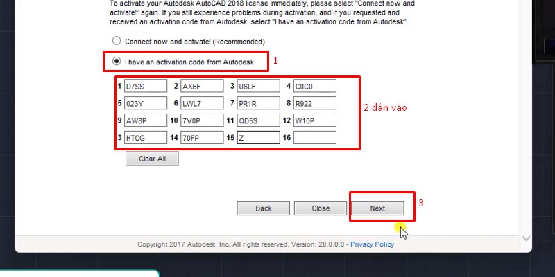 AutoCAD 2018 Phiên Bản Được Sử Dụng Nhiều 28 làm theo trình tự như hình