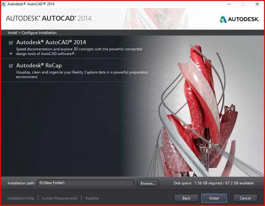cai dat autocad 2014 4